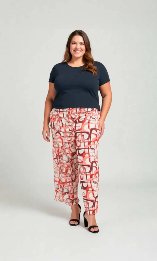 Pantalón mujer estampado