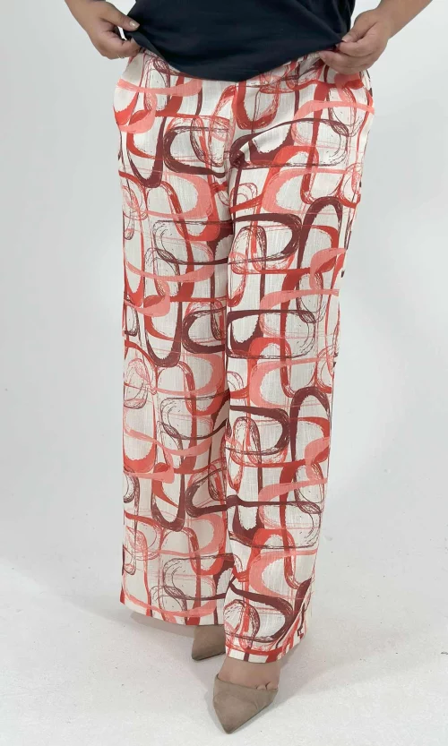 Pantalón mujer estampado