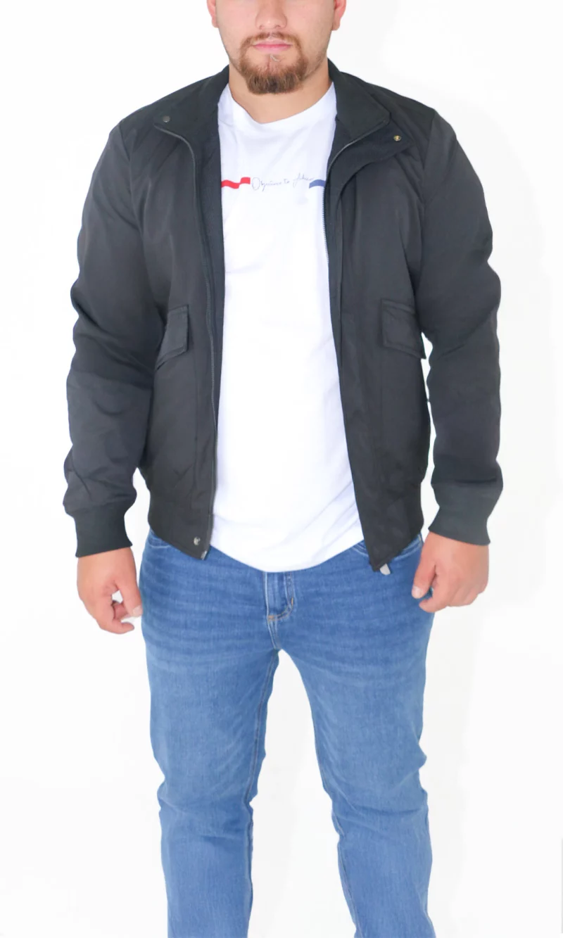 Chaqueta hombre unicolor - Imagen 4