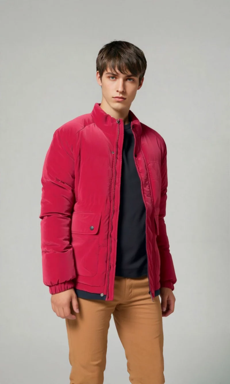 Chaqueta hombre unicolor - Imagen 2