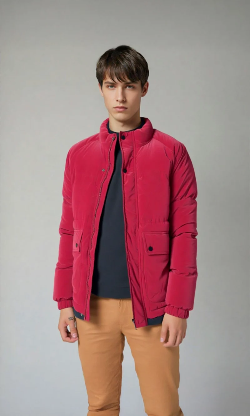 Chaqueta hombre unicolor
