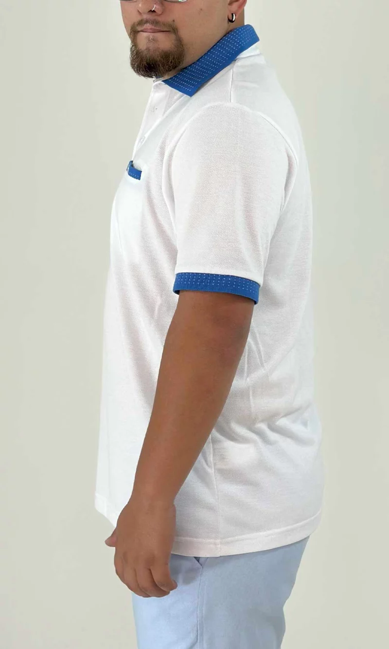 Polo hombre unicolor - Imagen 2