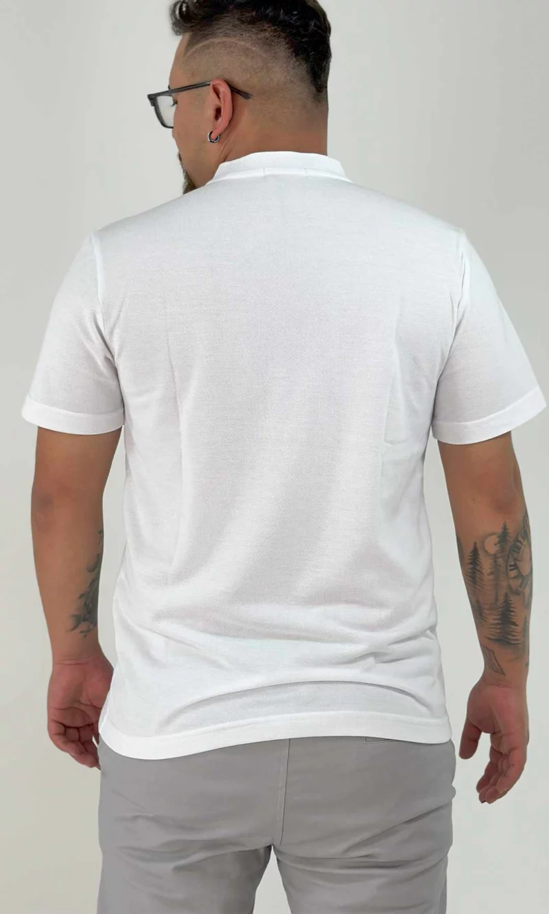 Polo hombre unicolor - Imagen 6
