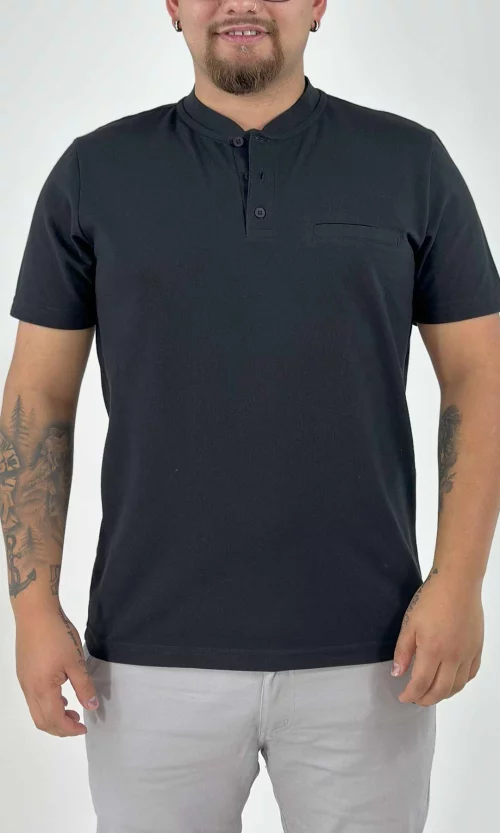 Polo hombre unicolor