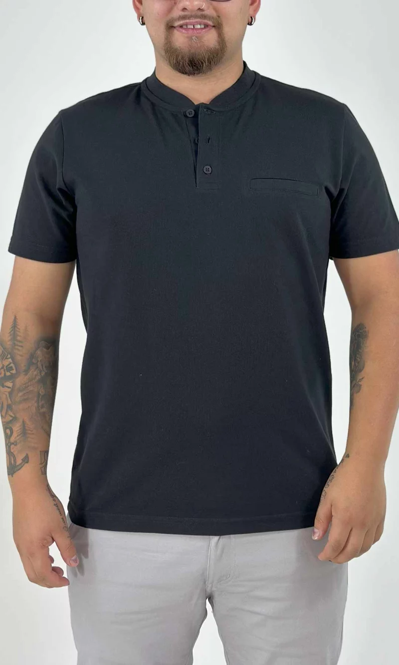 Polo hombre unicolor