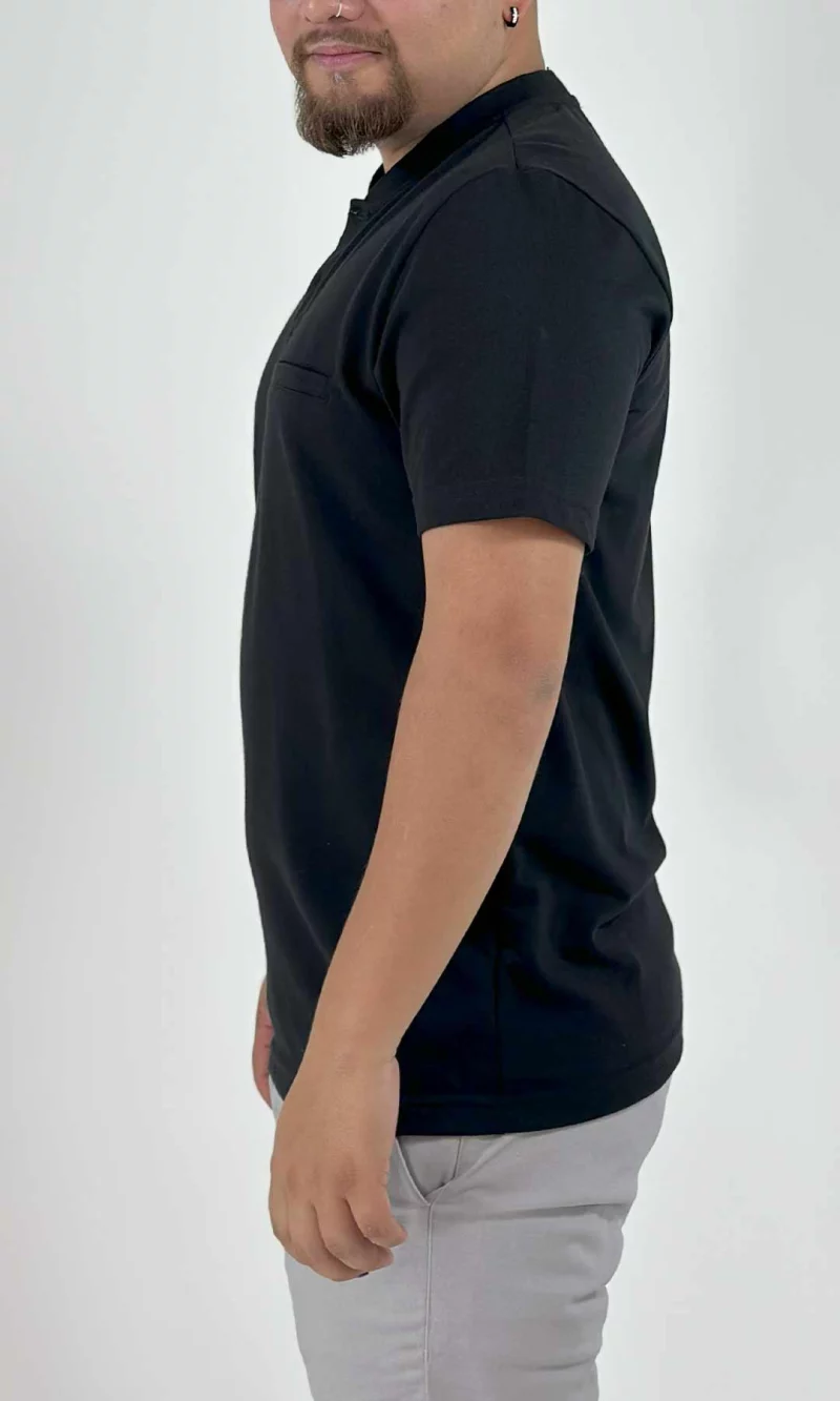 Polo hombre unicolor - Imagen 2