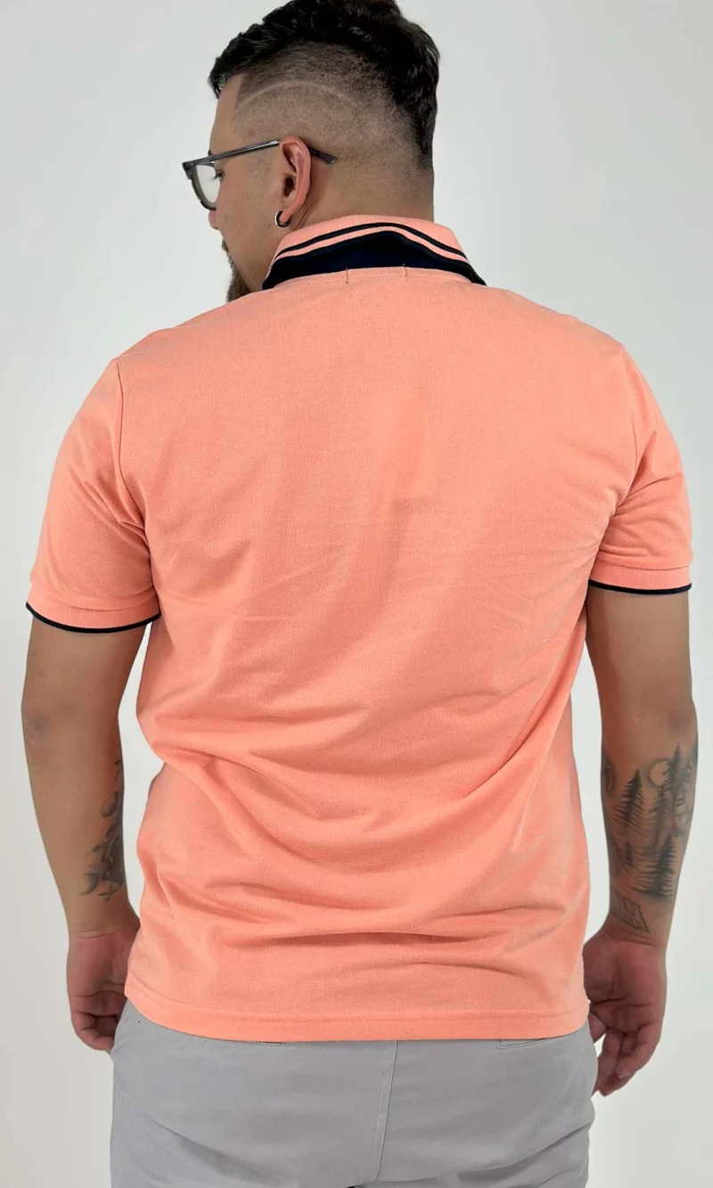 Polo hombre unicolor - Imagen 6