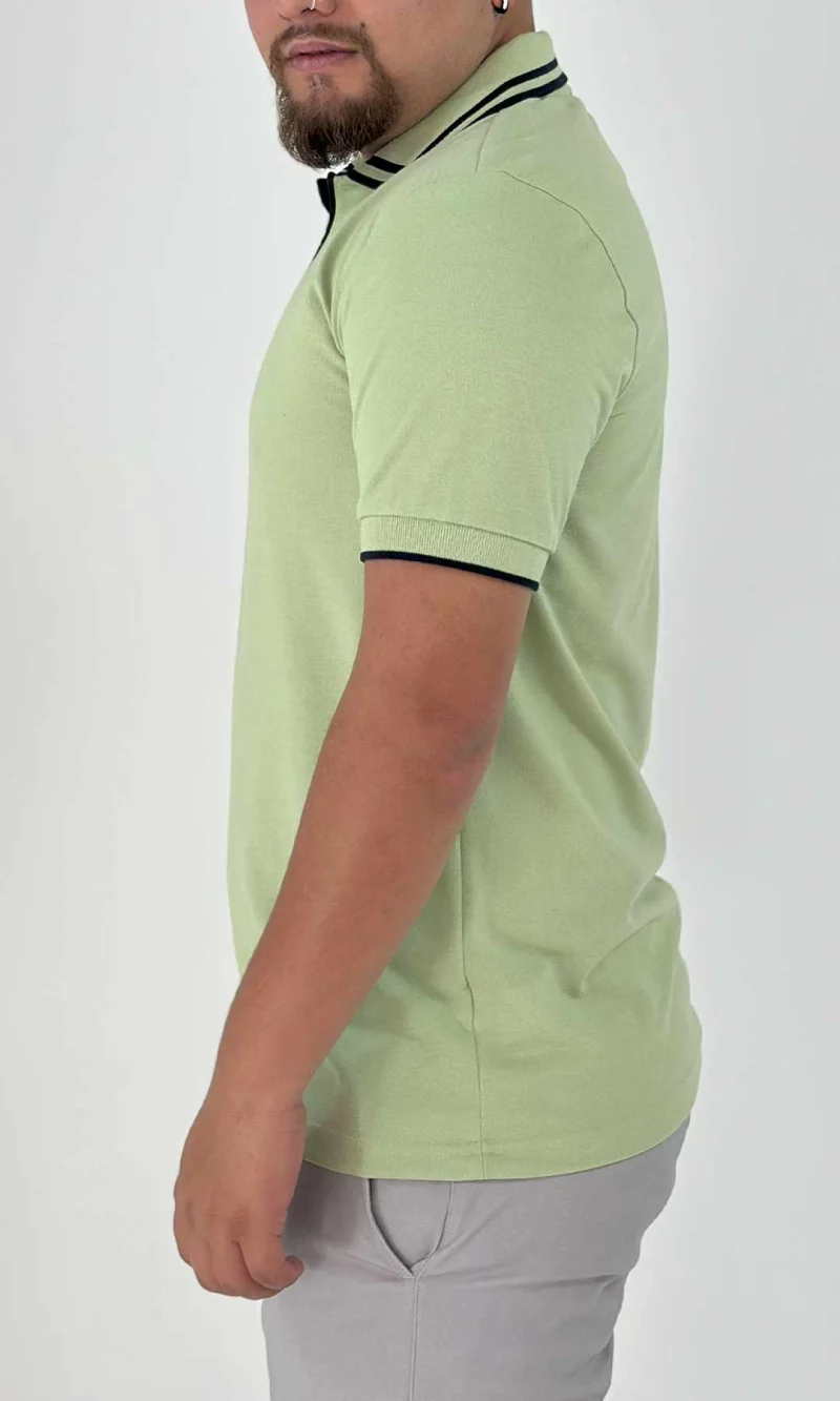Polo hombre unicolor - Imagen 2