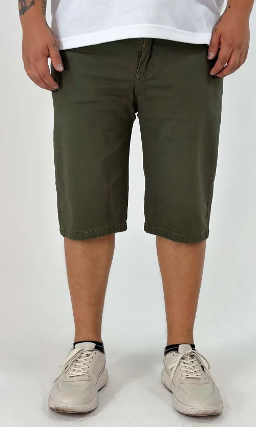 Bermuda hombre unicolor