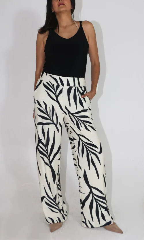 Pantalón mujer estampado