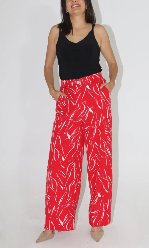 Pantalón mujer estampado