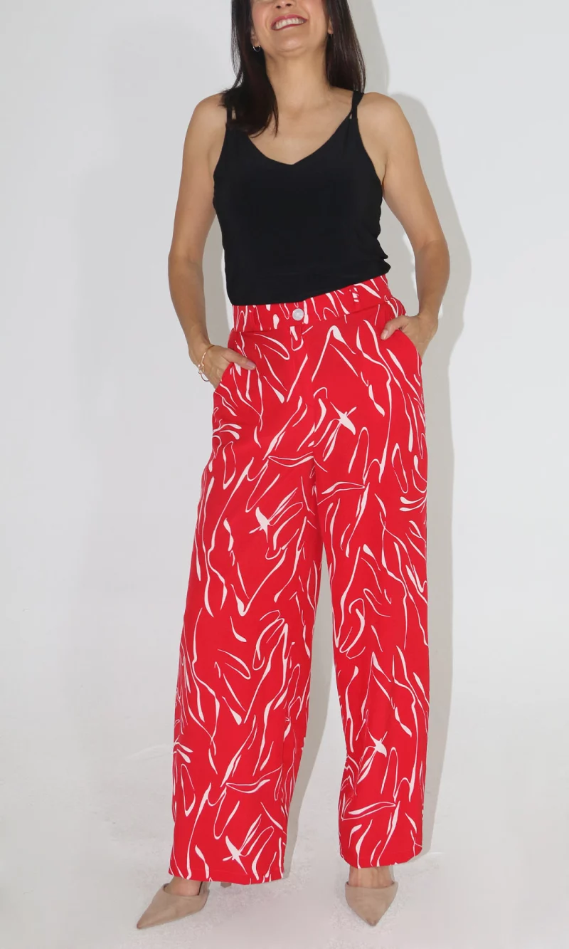Pantalón mujer estampado