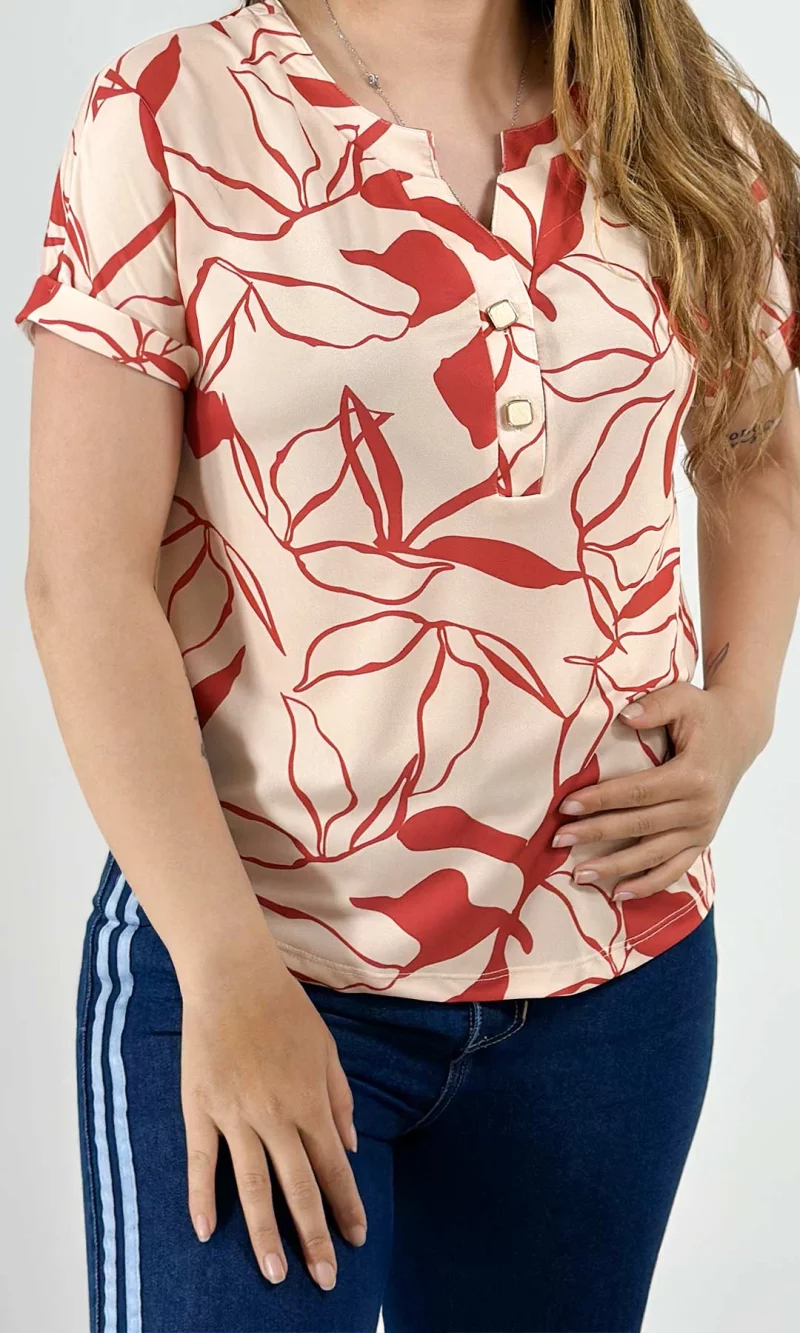 Camiseta mujer estampada - Imagen 4