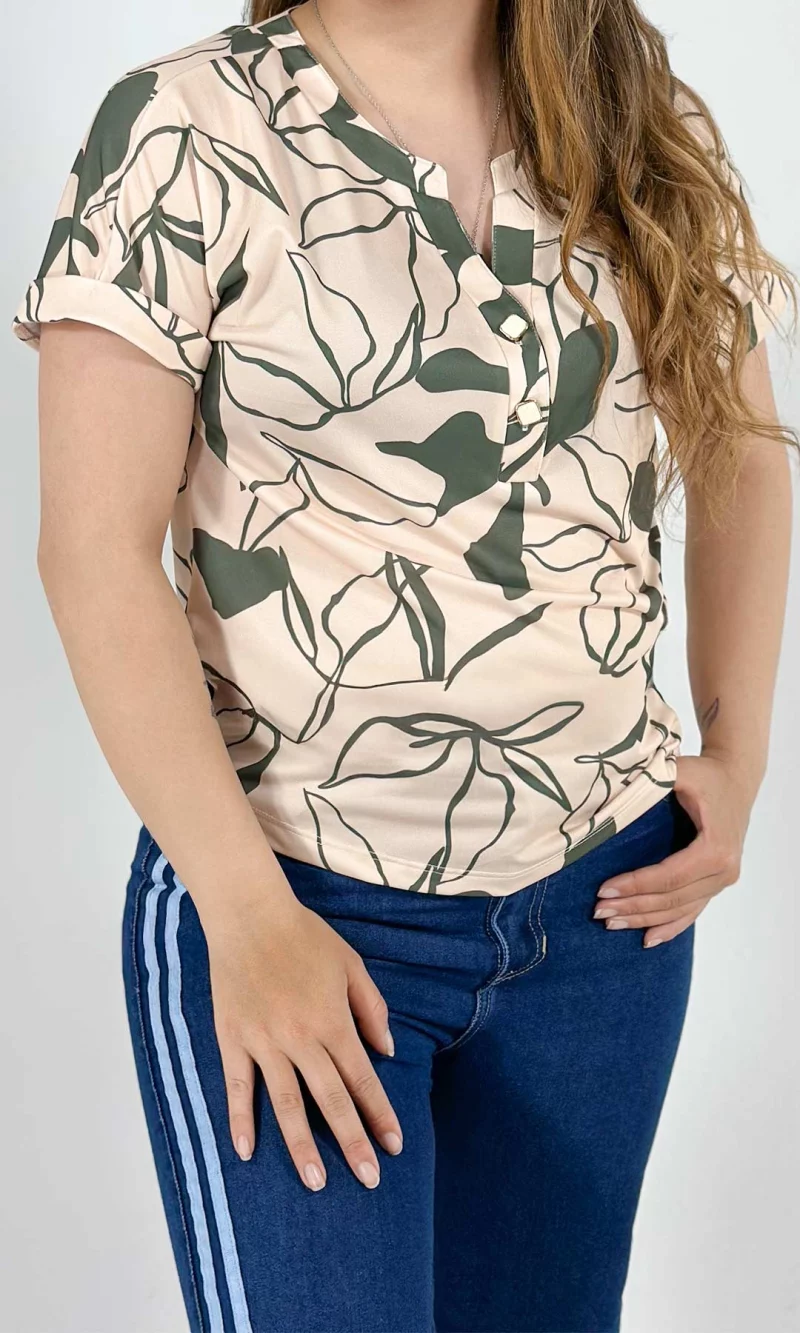 Camiseta mujer estampada