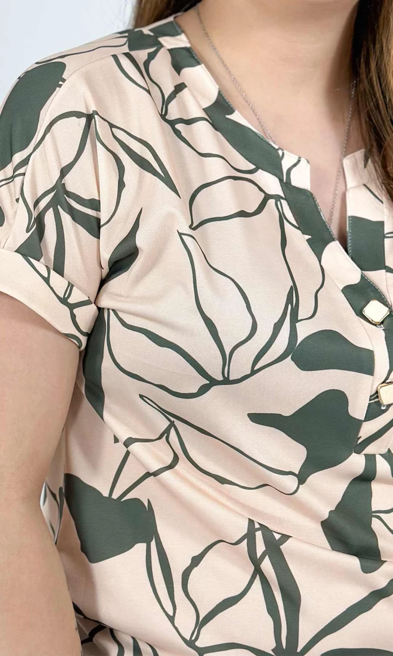 Camiseta mujer estampada - Imagen 2