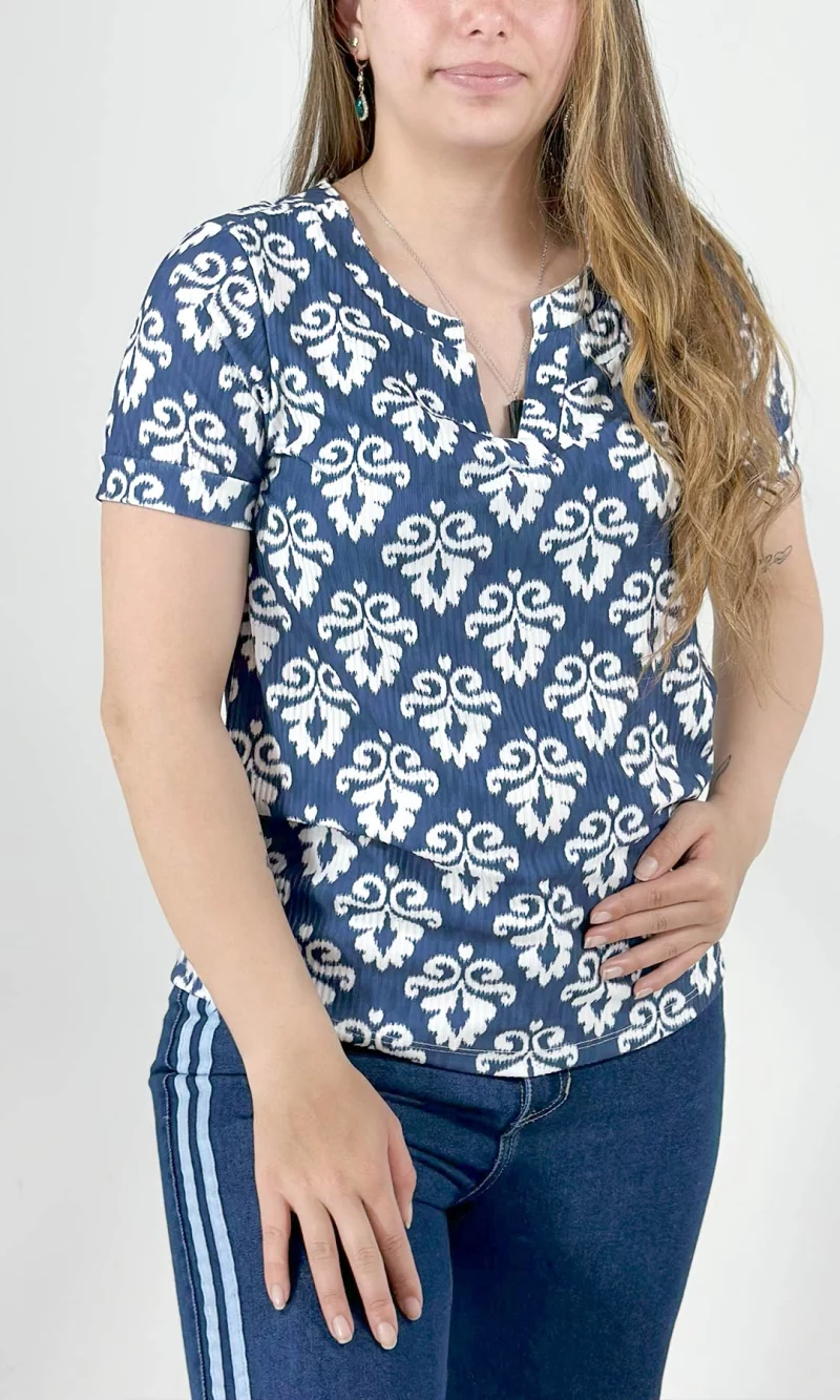 Camiseta mujer estampada