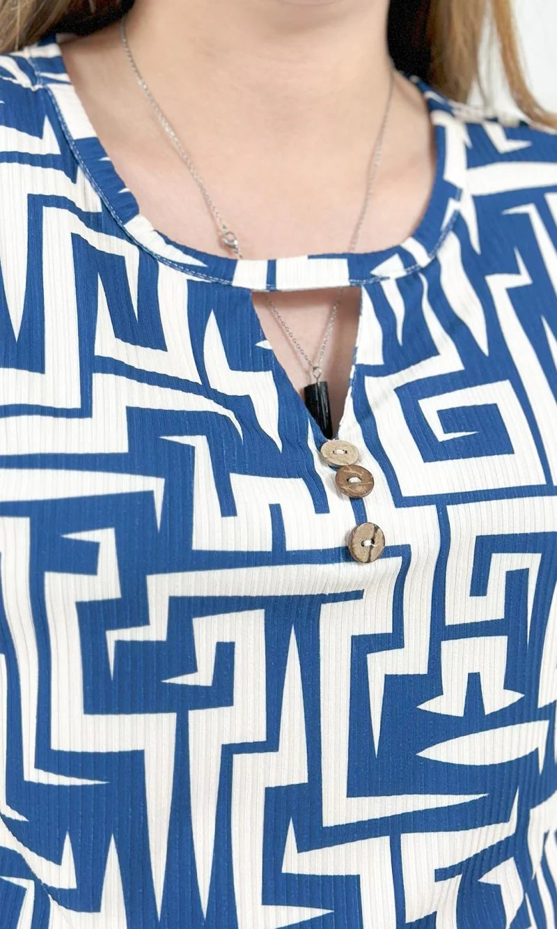 Camiseta mujer manga corta estampada - Imagen 6
