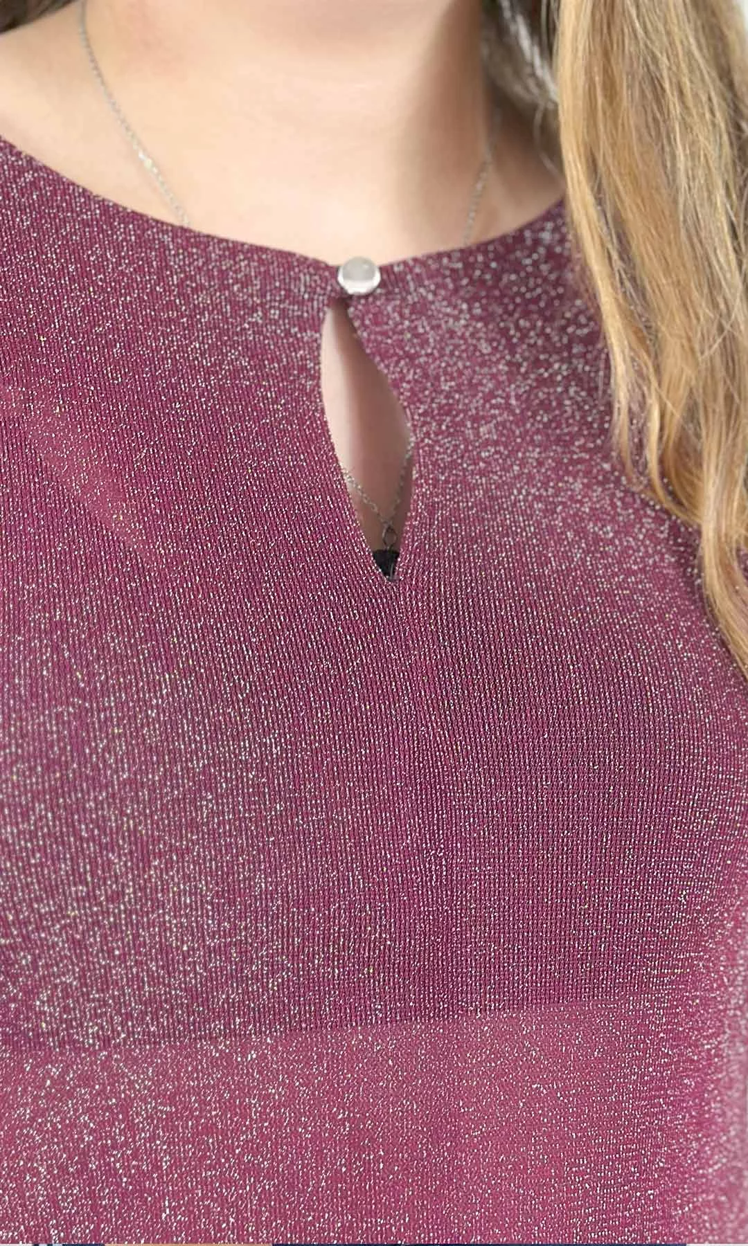 Camiseta mujer manga 3/4 unicolor - Imagen 6