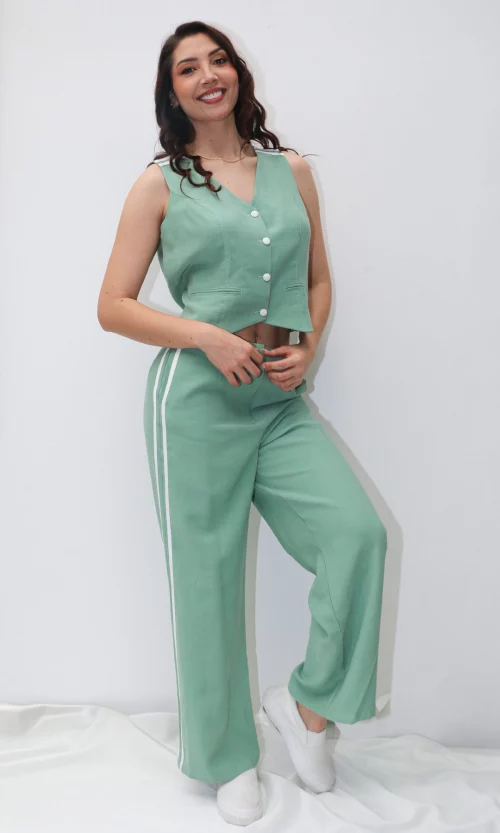 Conjunto mujer unicolor