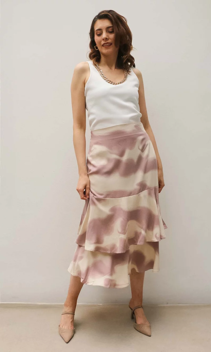Falda mujer estampada - Imagen 2