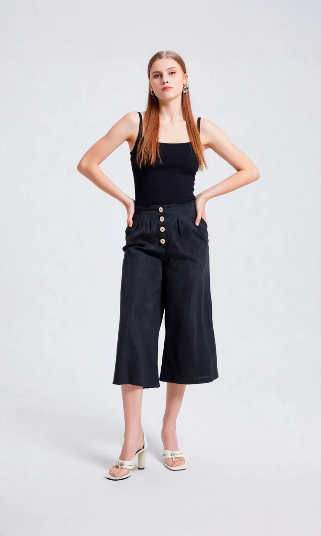 Capri mujer unicolor - Imagen 5