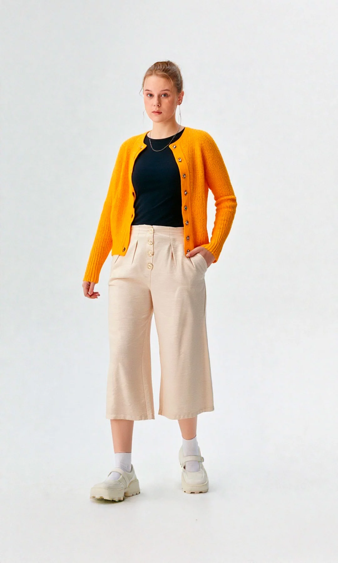 Capri mujer unicolor