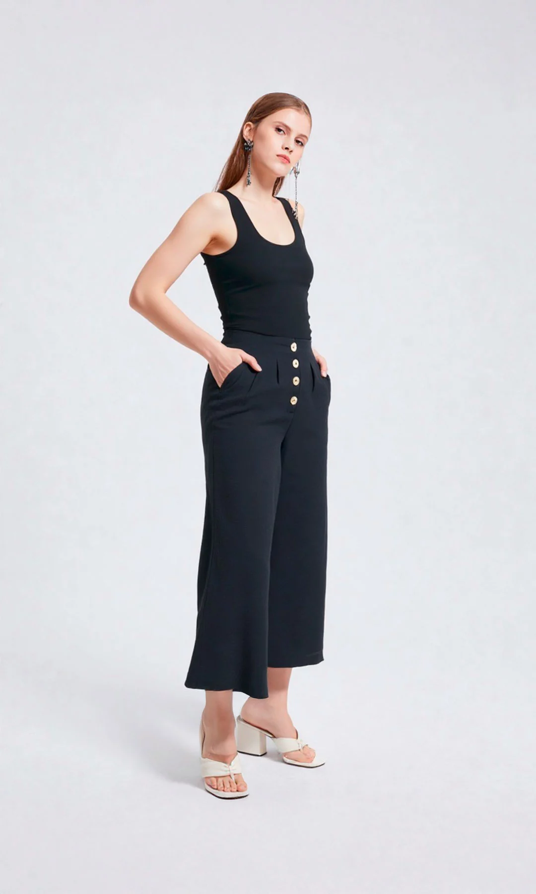 Capri mujer unicolor - Imagen 6