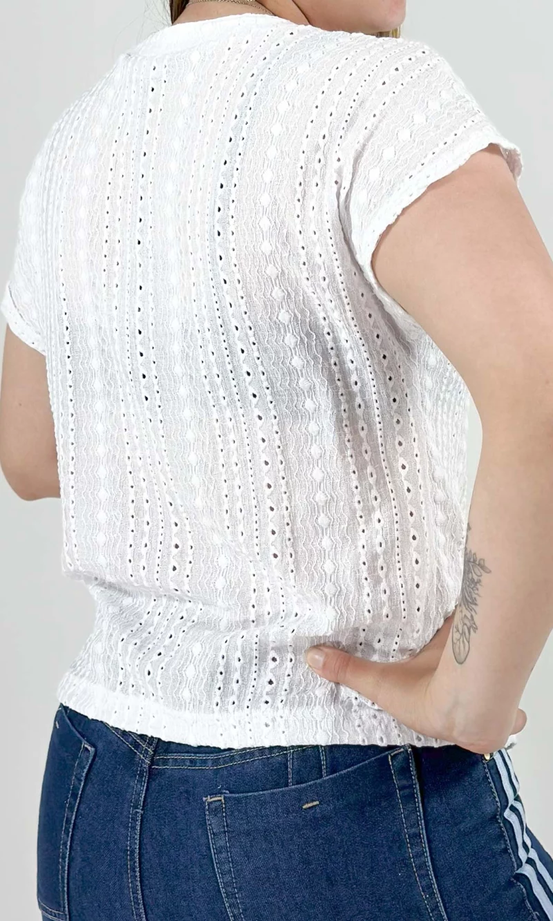 Camiseta mujer manga 3/4 unicolor - Imagen 9