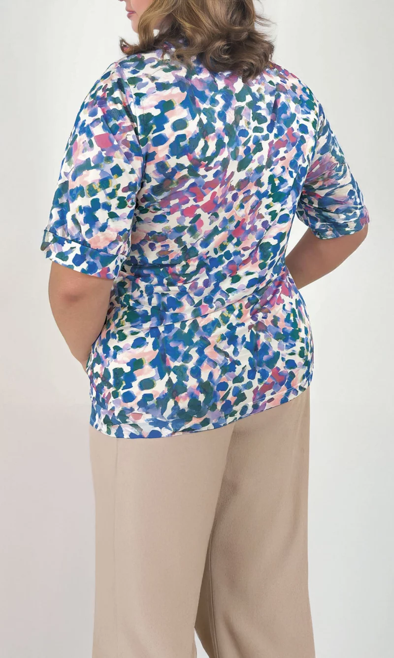 Camiseta mujer manga corta estampada - Imagen 8