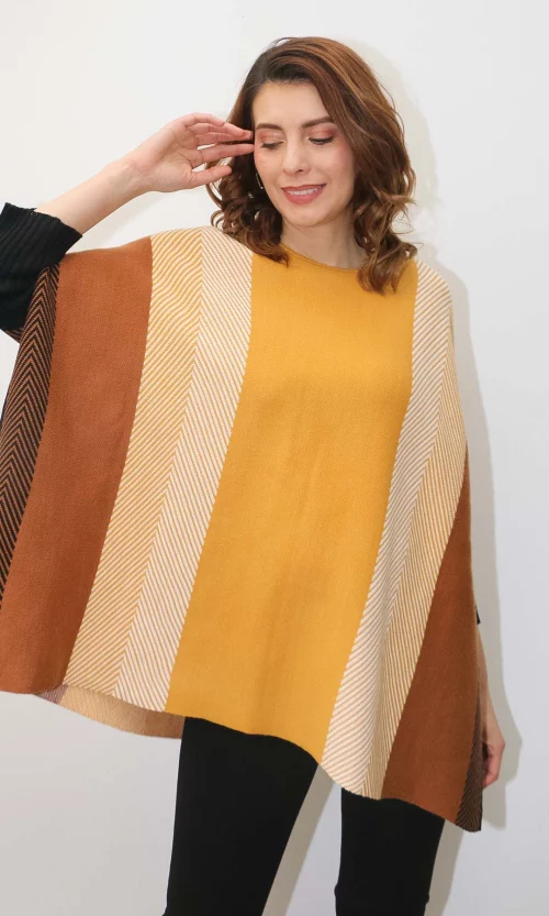 Ruana mujer con diseño