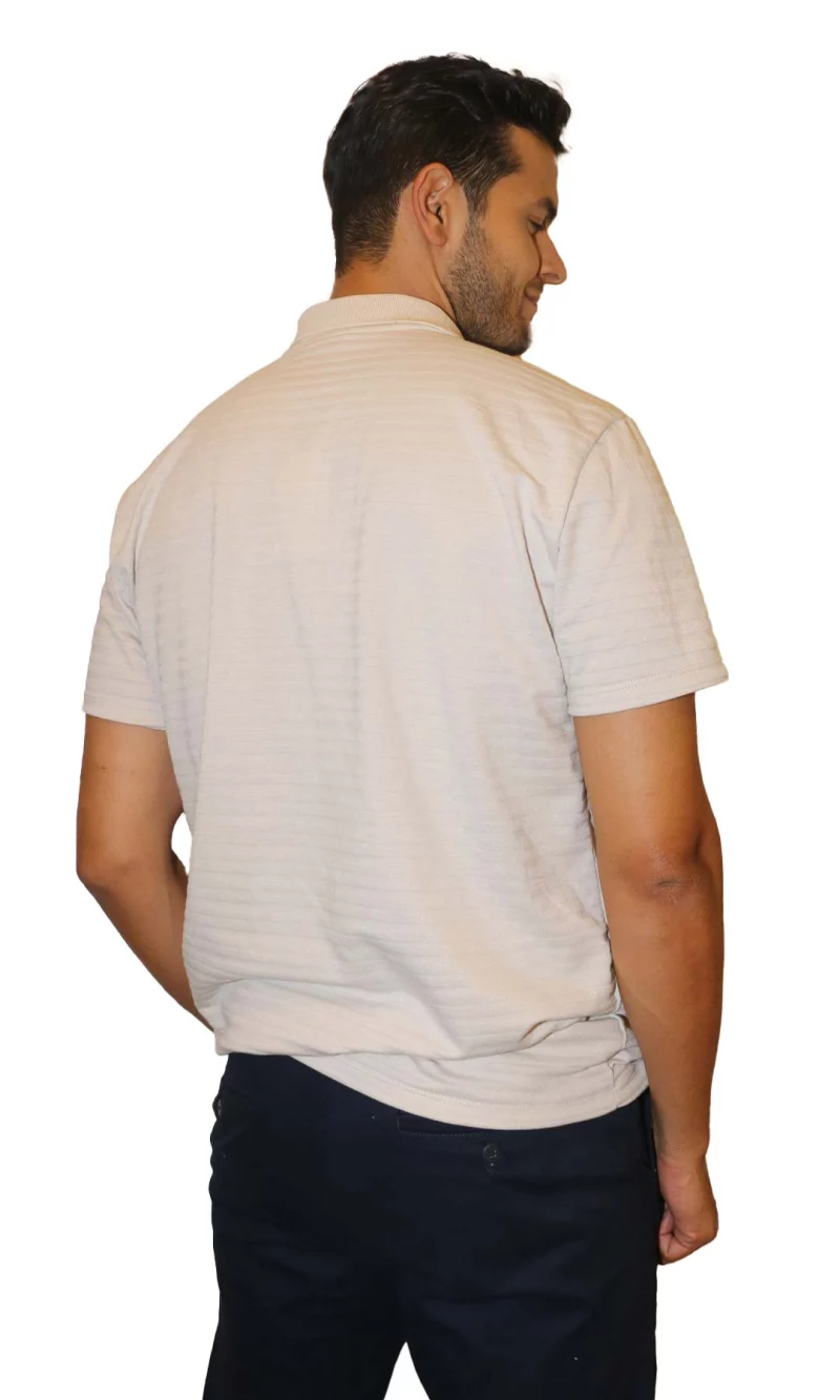 Polo hombre unicolor - Imagen 3