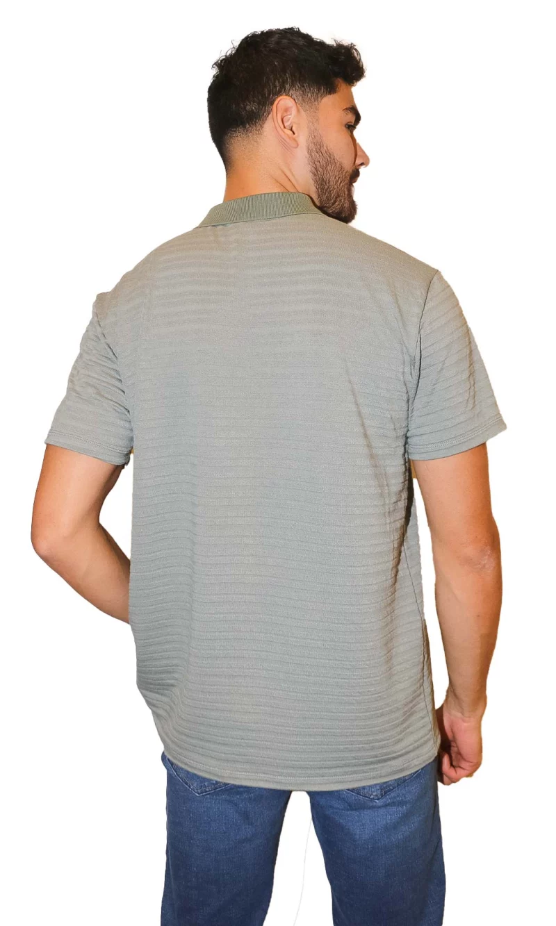Polo hombre unicolor - Imagen 7
