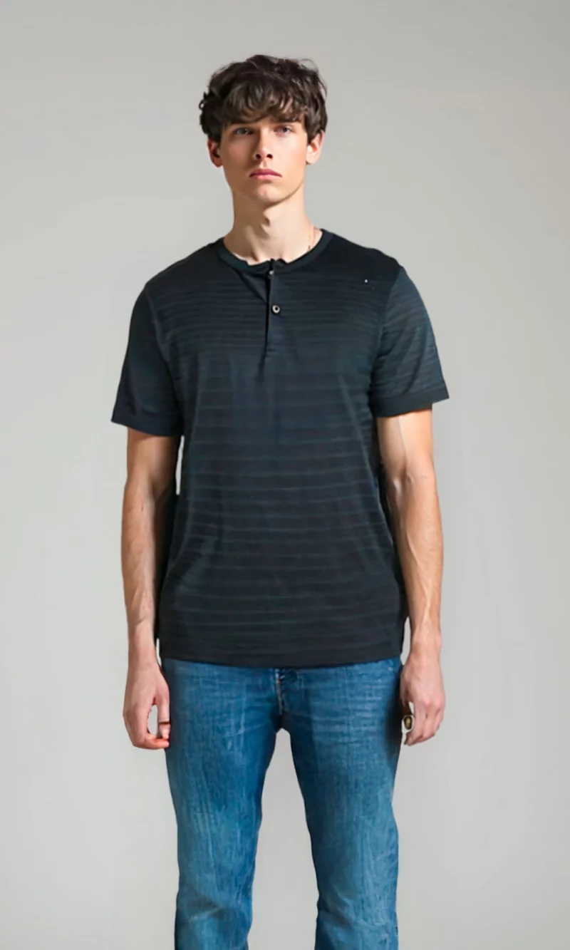 Polo hombre unicolor - Imagen 2