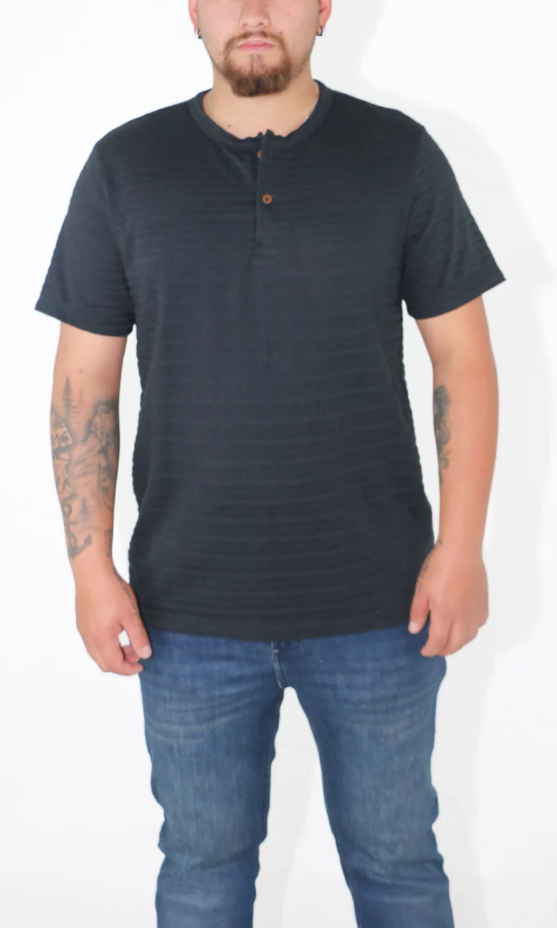 Polo hombre unicolor