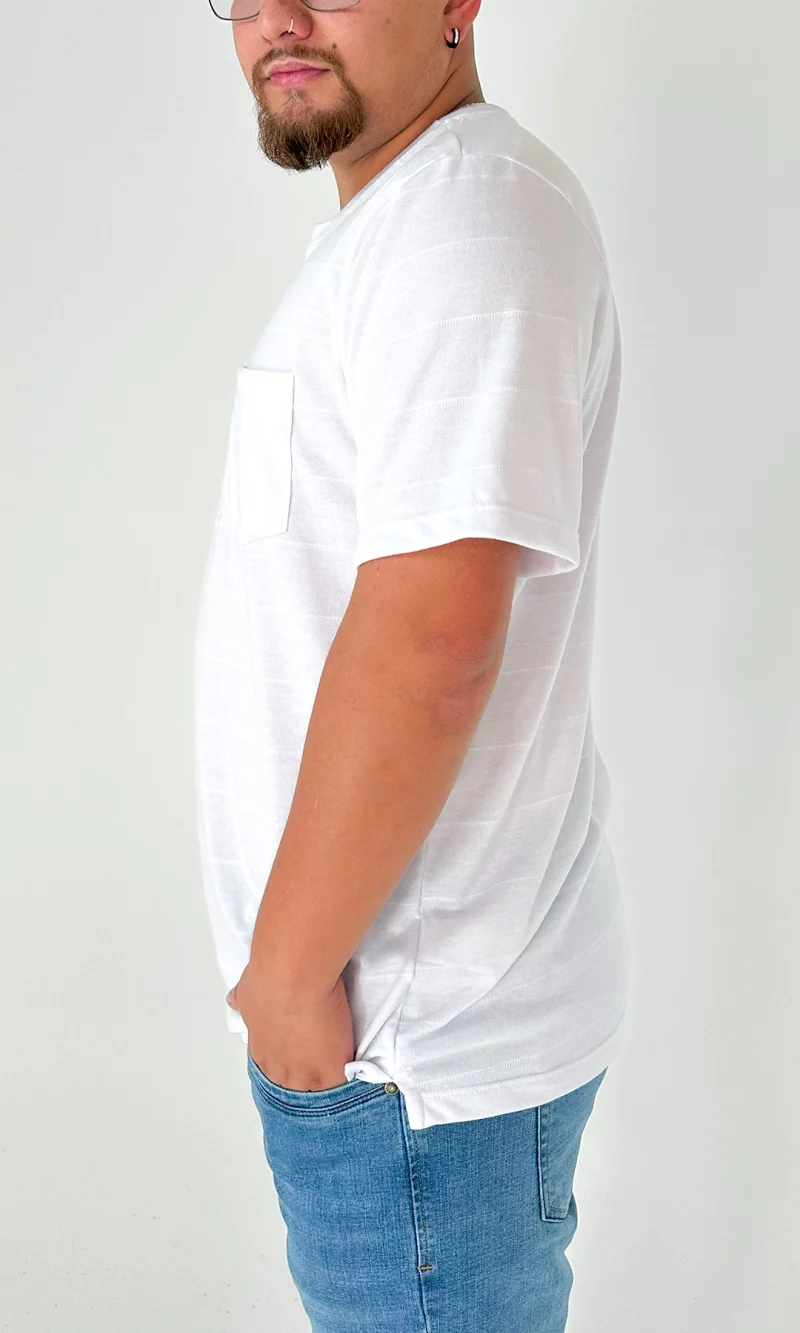 Camiseta hombre unicolor - Imagen 5