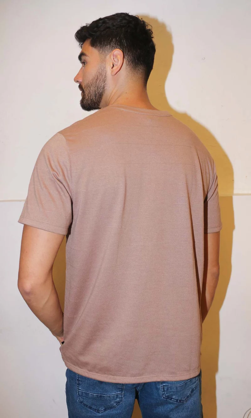 Camiseta hombre unicolor - Imagen 3