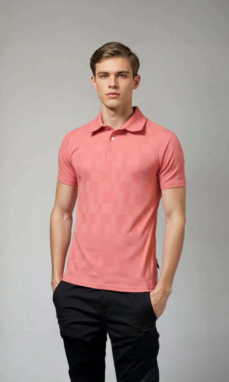 Polo hombre unicolor - Imagen 9