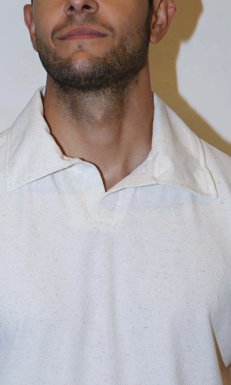 Polo hombre unicolor - Imagen 2