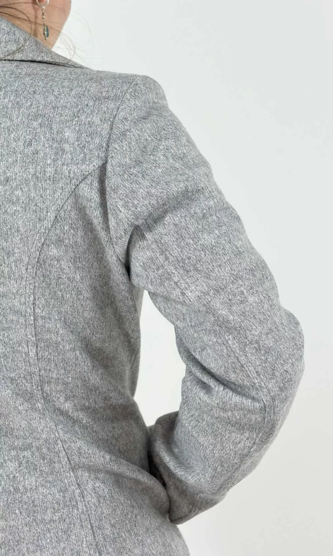 Gabán mujer unicolor - Imagen 8