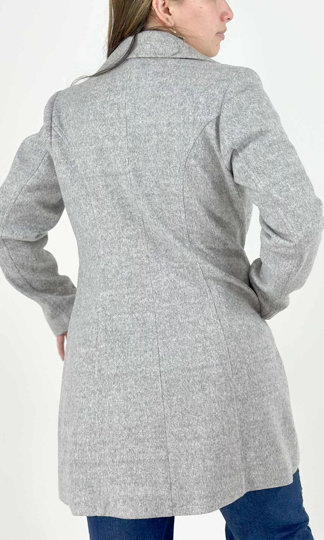 Gabán mujer unicolor - Imagen 7