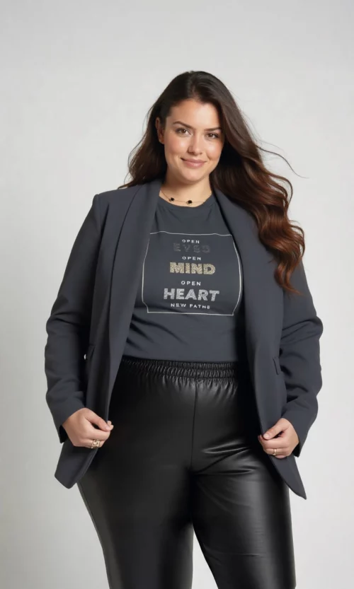Chaqueta mujer unicolor