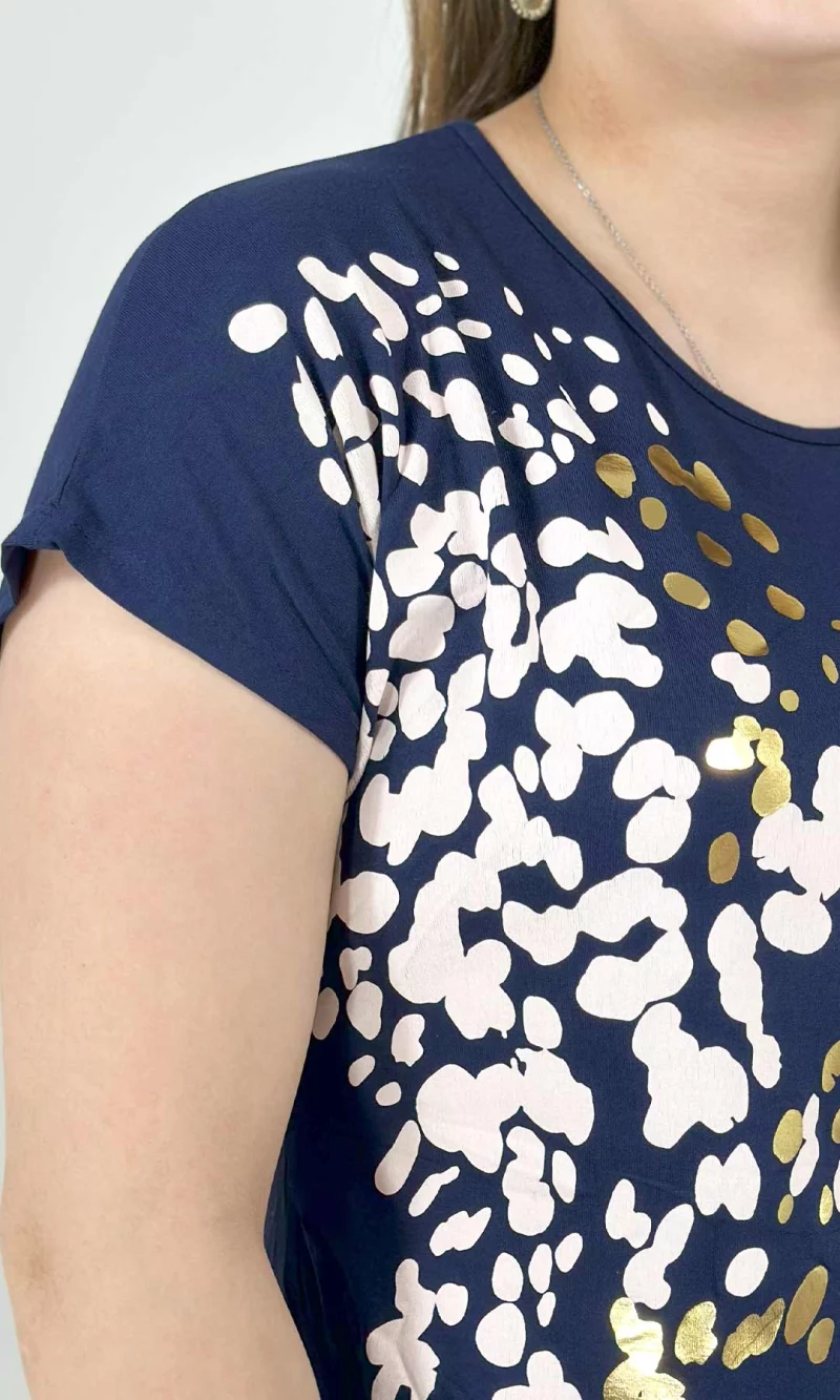 Camiseta mujer manga corta estampada - Imagen 6