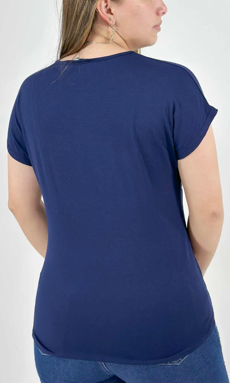 Camiseta mujer manga corta estampada - Imagen 8