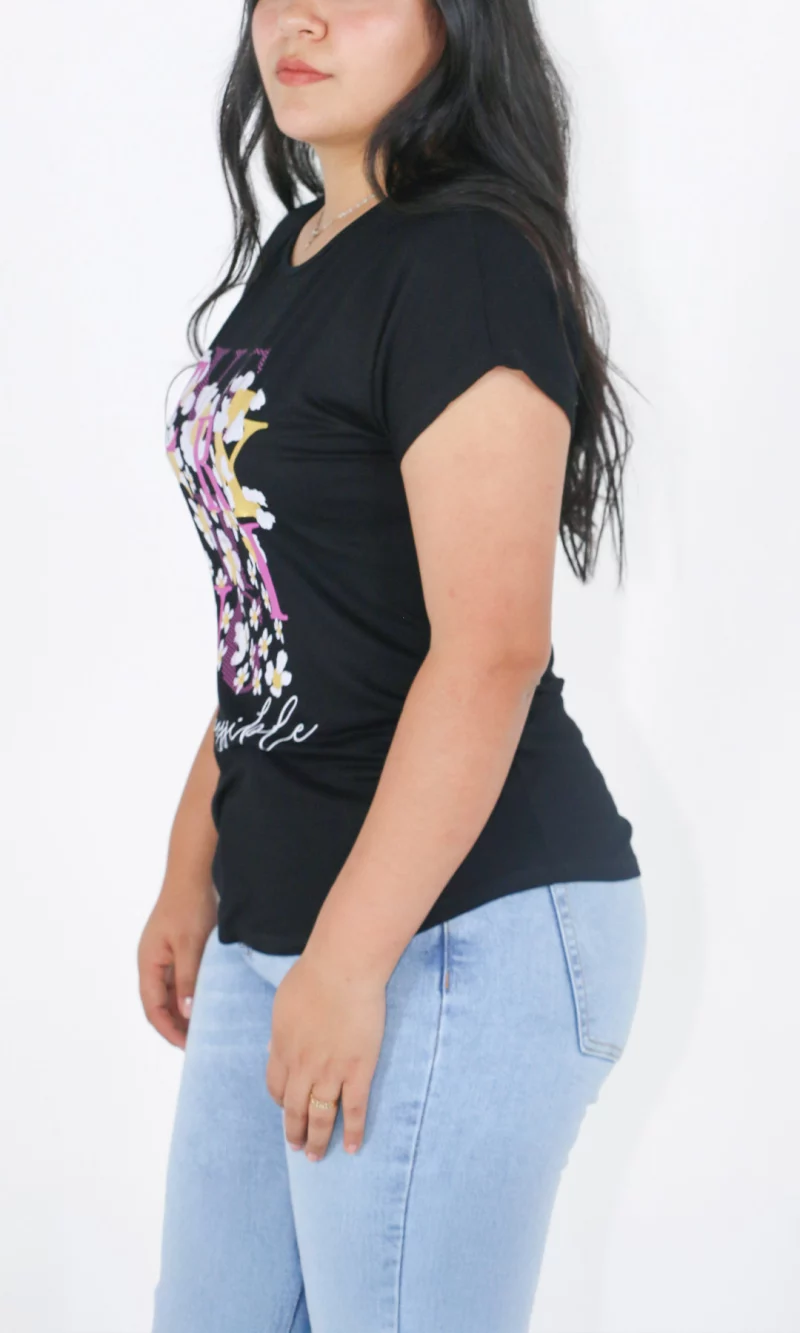 Camiseta mujer manga corta estampada - Imagen 8