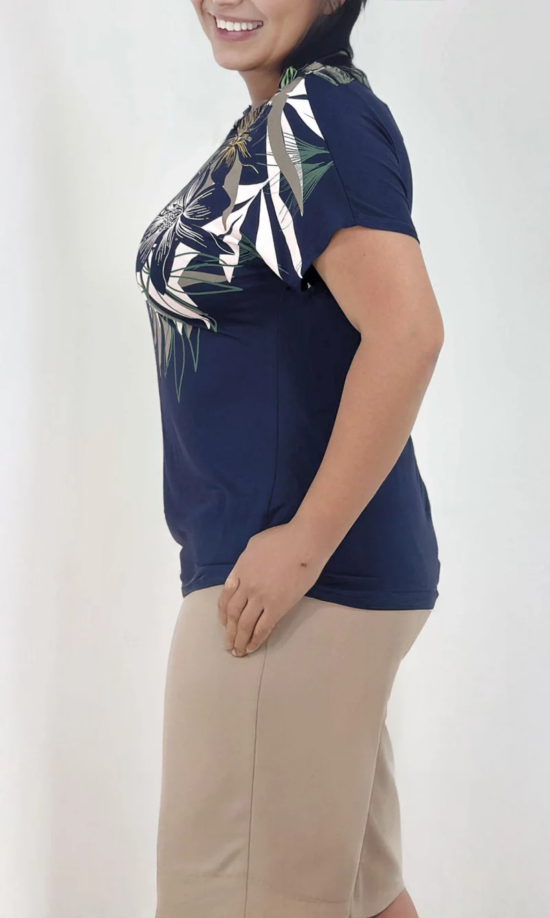 Camiseta mujer manga corta estampada - Imagen 5
