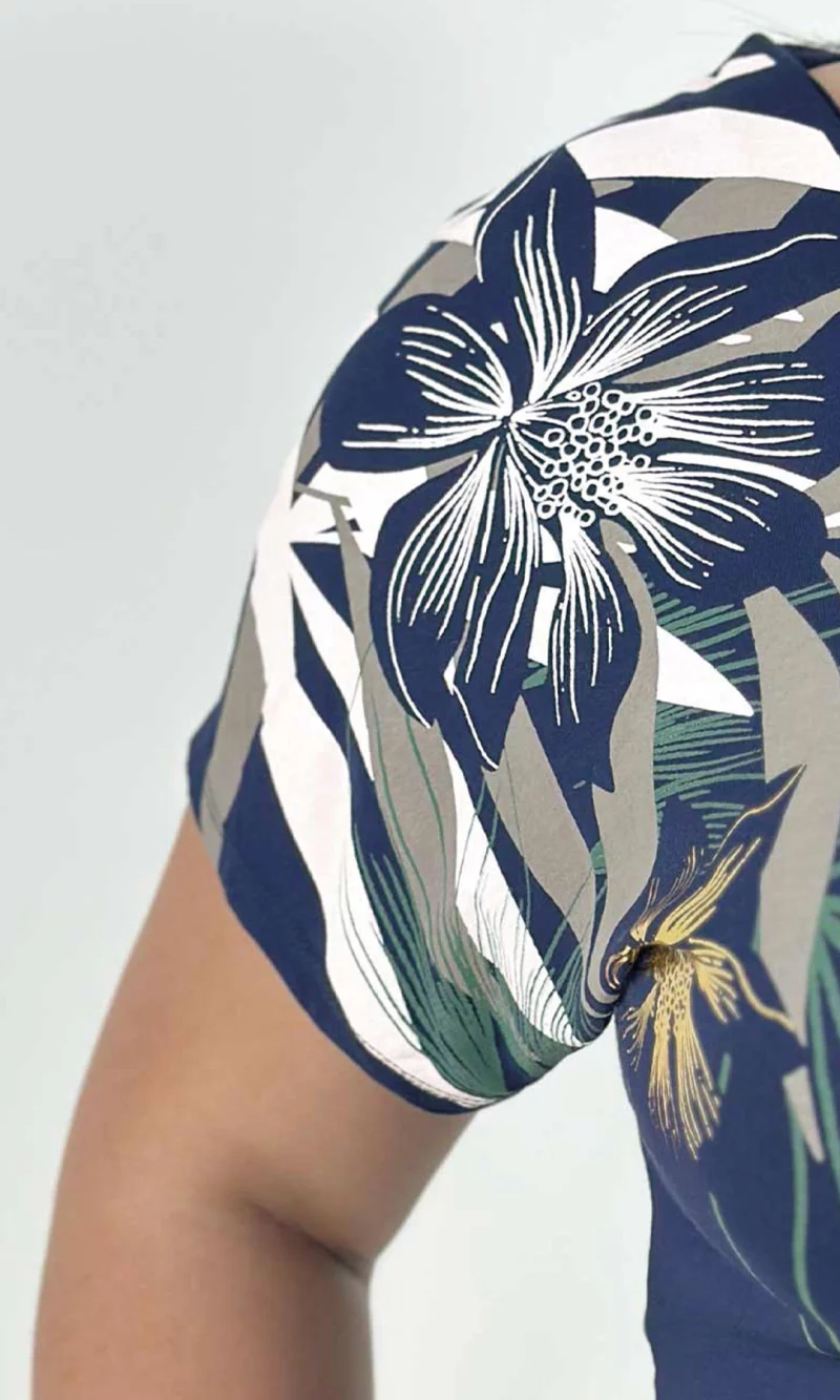 Camiseta mujer manga corta estampada - Imagen 4