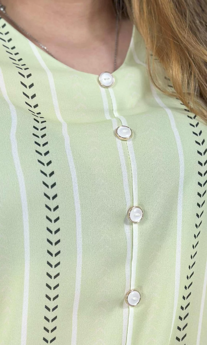 Blusa mujer manga 3/4 rayas - Imagen 6