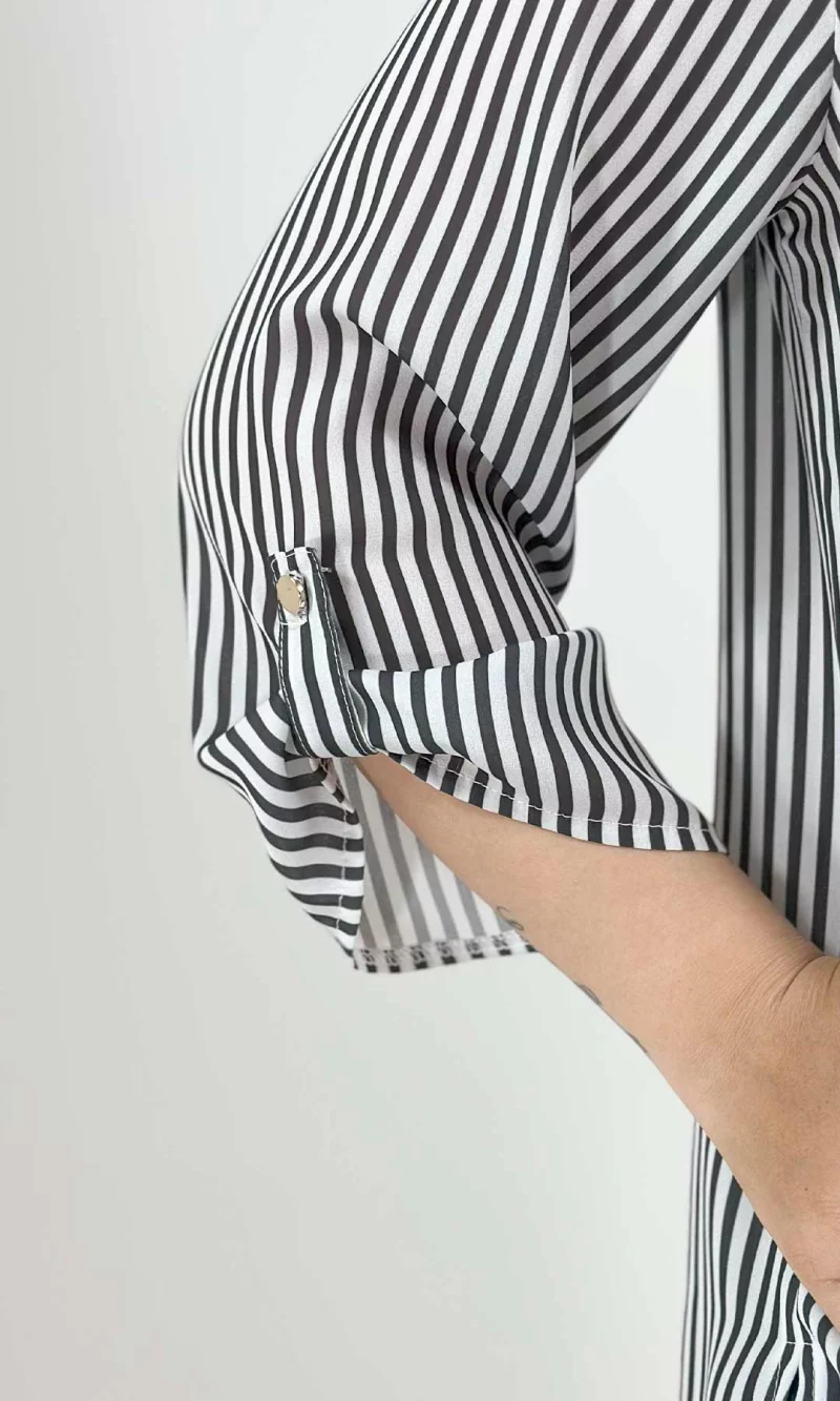 Blusa mujer manga 3/4 rayas - Imagen 3
