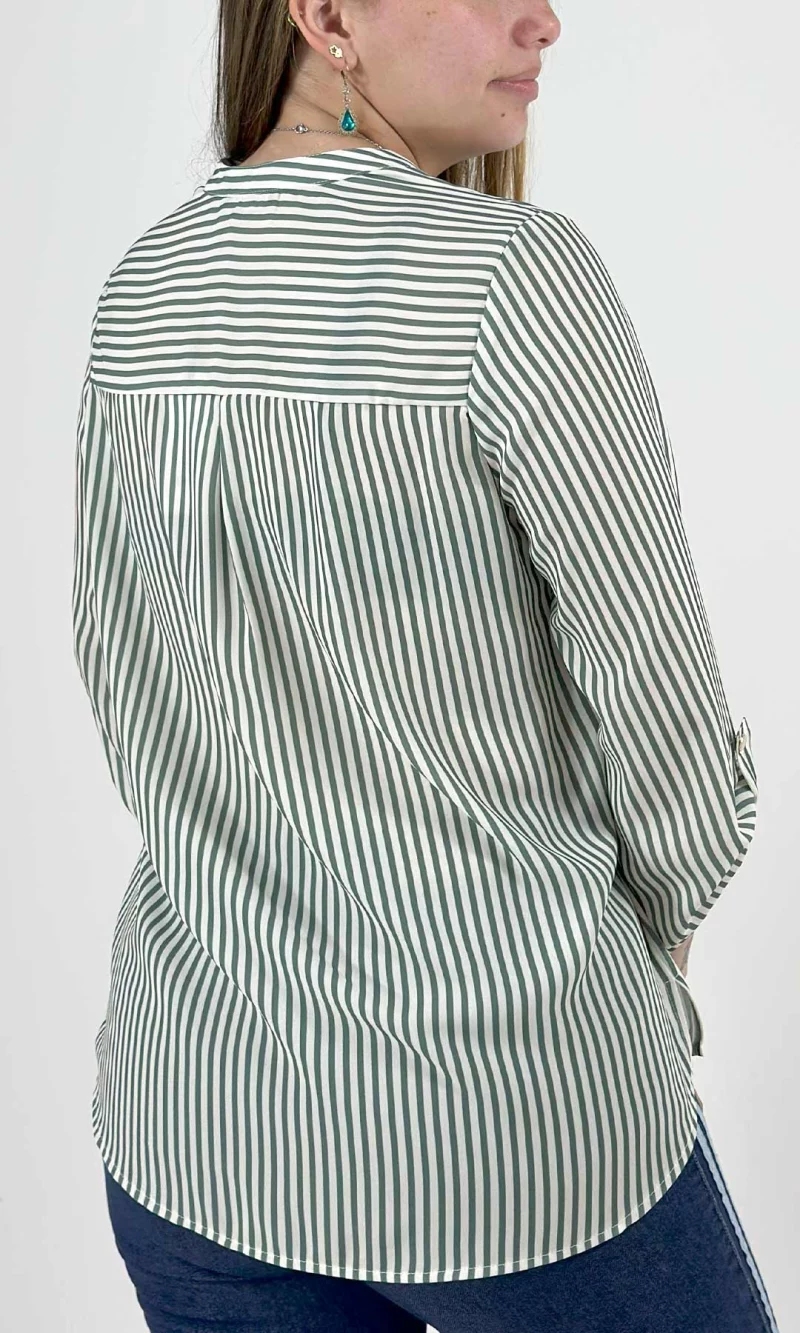 Blusa mujer manga 3/4 rayas - Imagen 13