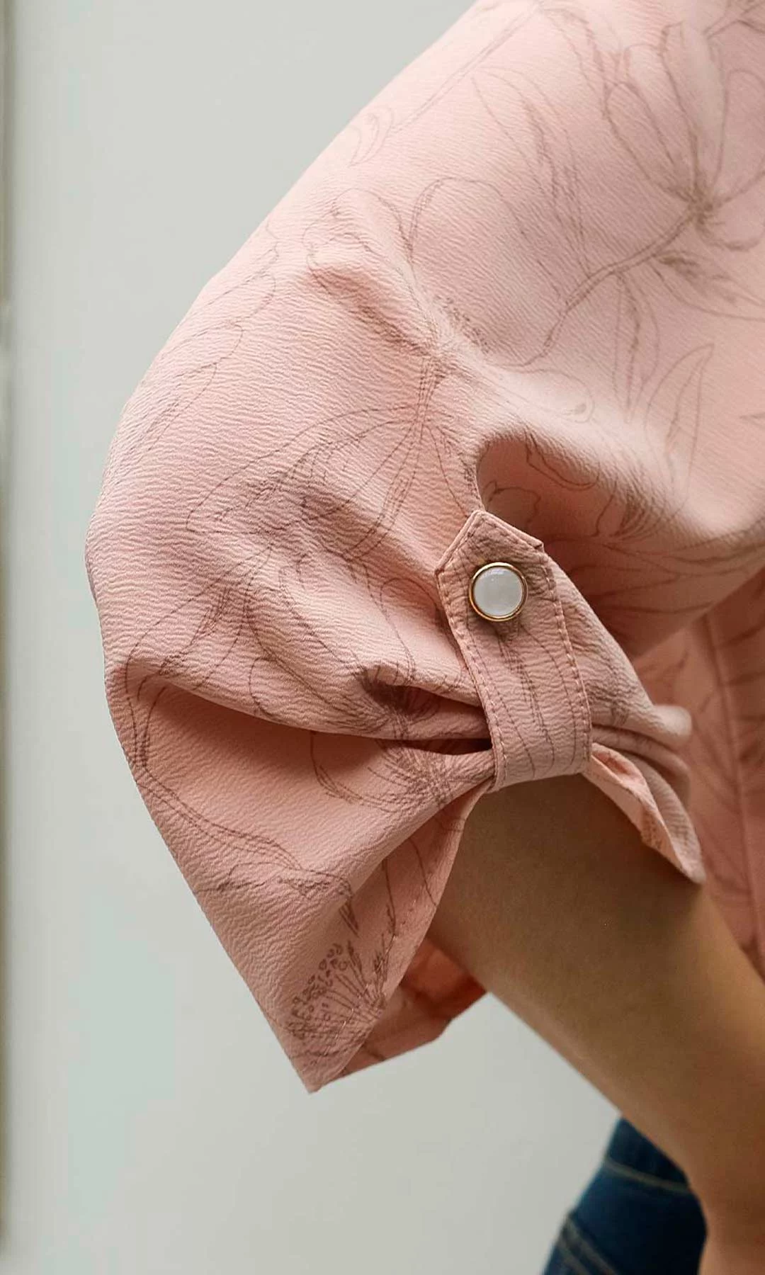 Blusa mujer manga 3/4 estampada - Imagen 8